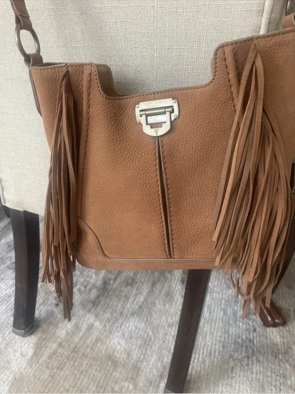 FRYR Piper Fringe Hobo Bag $308